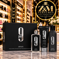 🖤 Afnan 9 PM Black — Set de 3 piezas