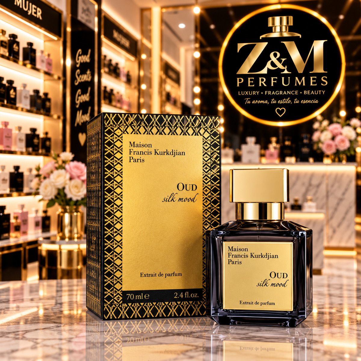 ✨ Maison Francis Kurkdjian OUD silk mood – Extrait de Parfum