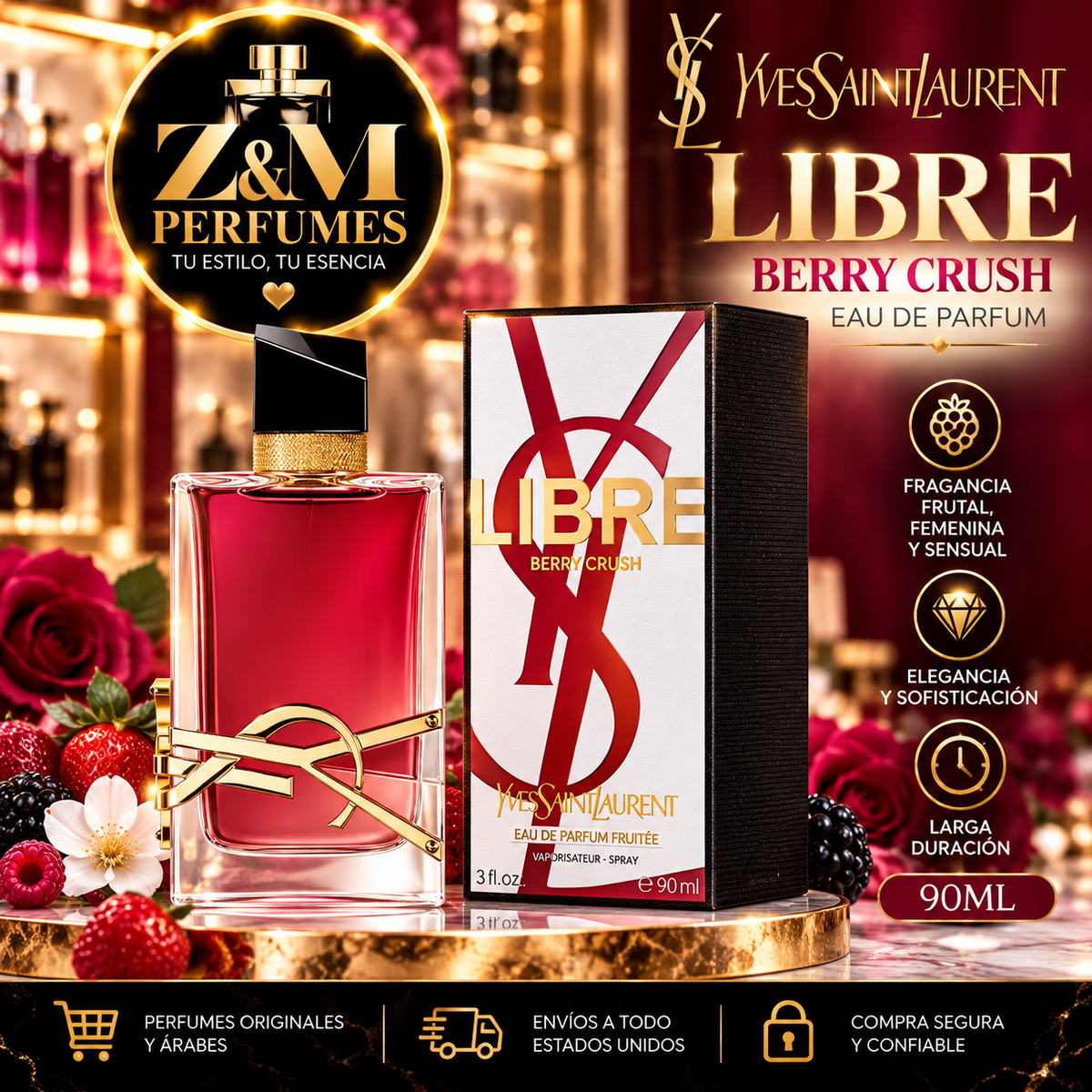 ✨ YSL Libre Berry Crush Eau de Parfum
