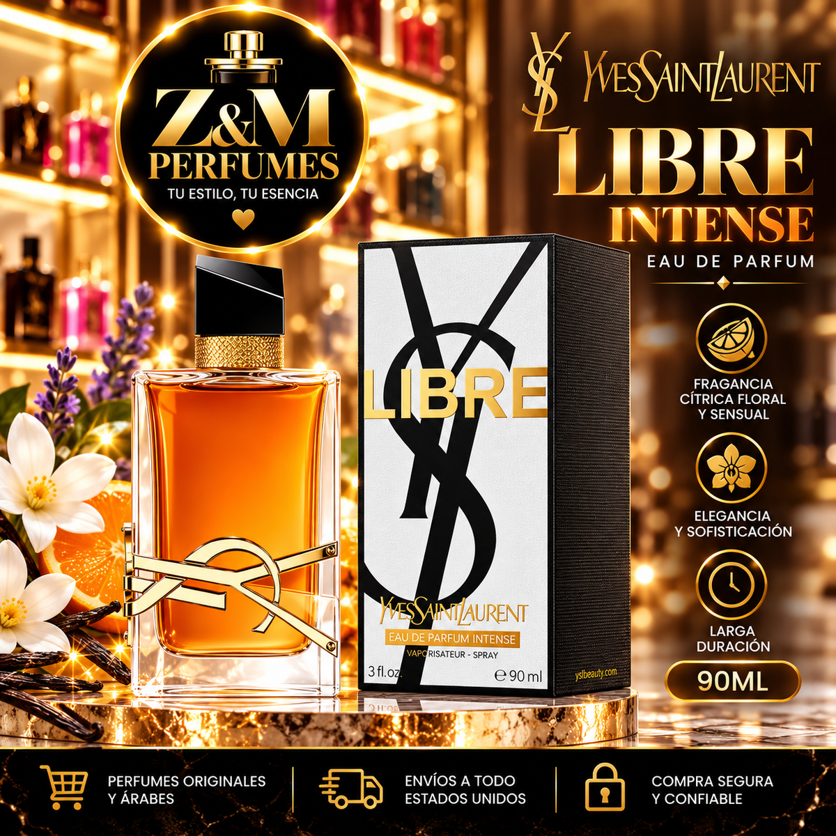 ✨ Yves Saint Laurent Libre Intense EDP 90 ml