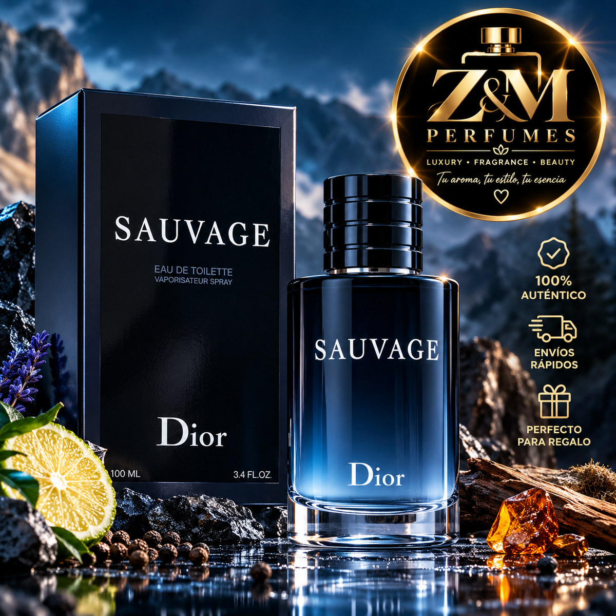 ✨ Dior Sauvage — Elegancia Masculina ✨