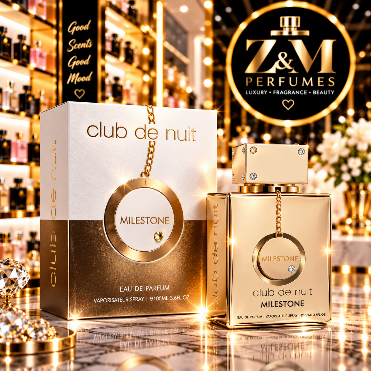 ✨ Club de Nuit Milestone – Armaf

Eau de Parfum | 105 ml / 3.6 oz | Unisex