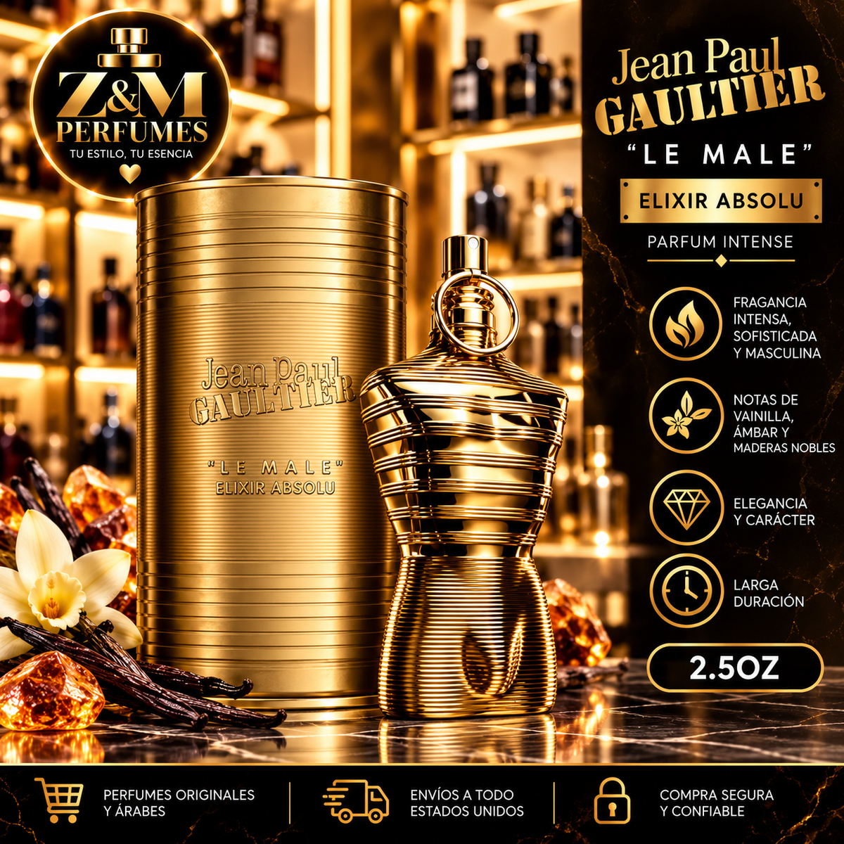 Le Male Elixir Absolu — 2.5 oz