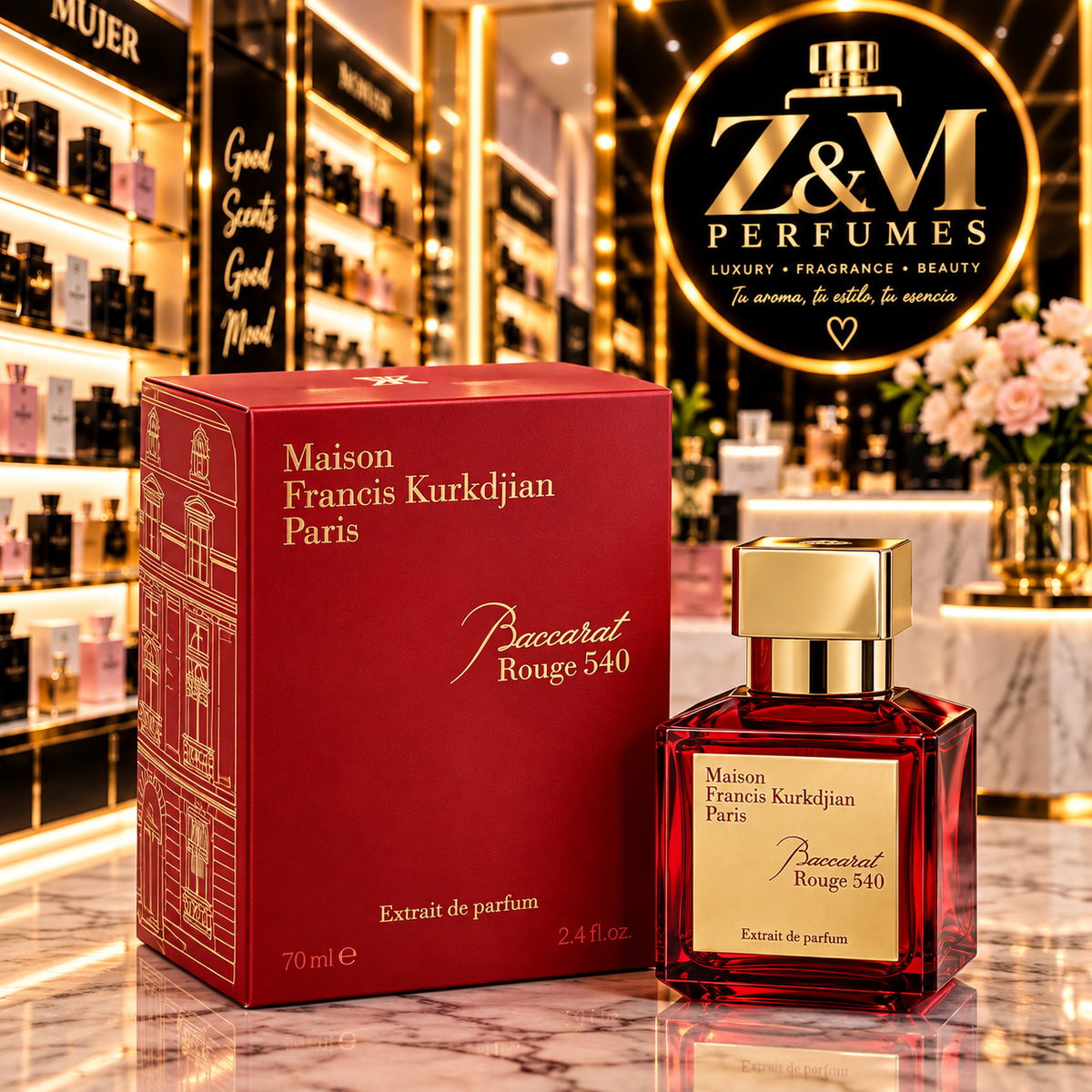 Maison Francis Kurkdjian Baccarat Rouge 540 Extrait de Parfum – 70 ml