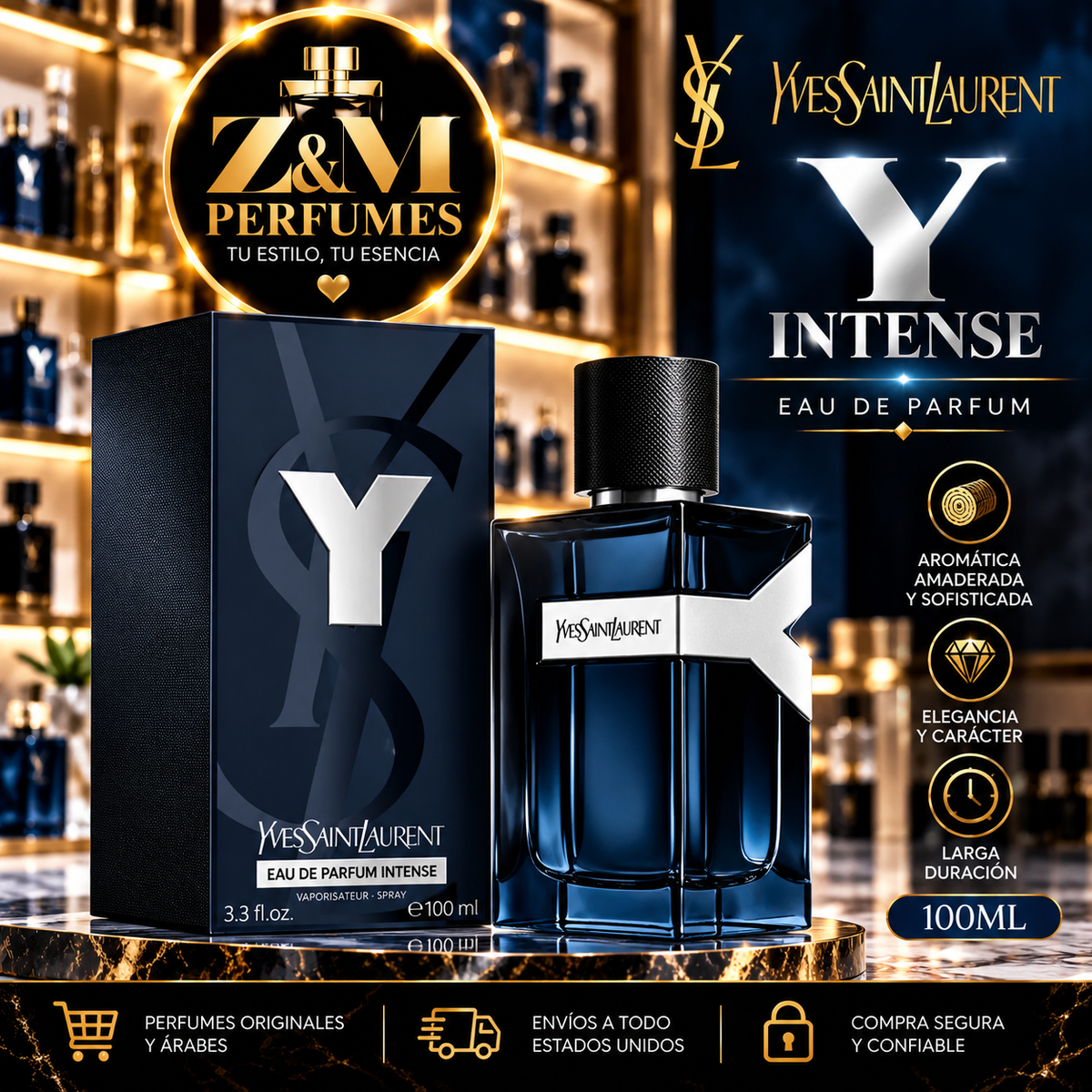 💙 Yves Saint Laurent Y Eau de Parfum Intense