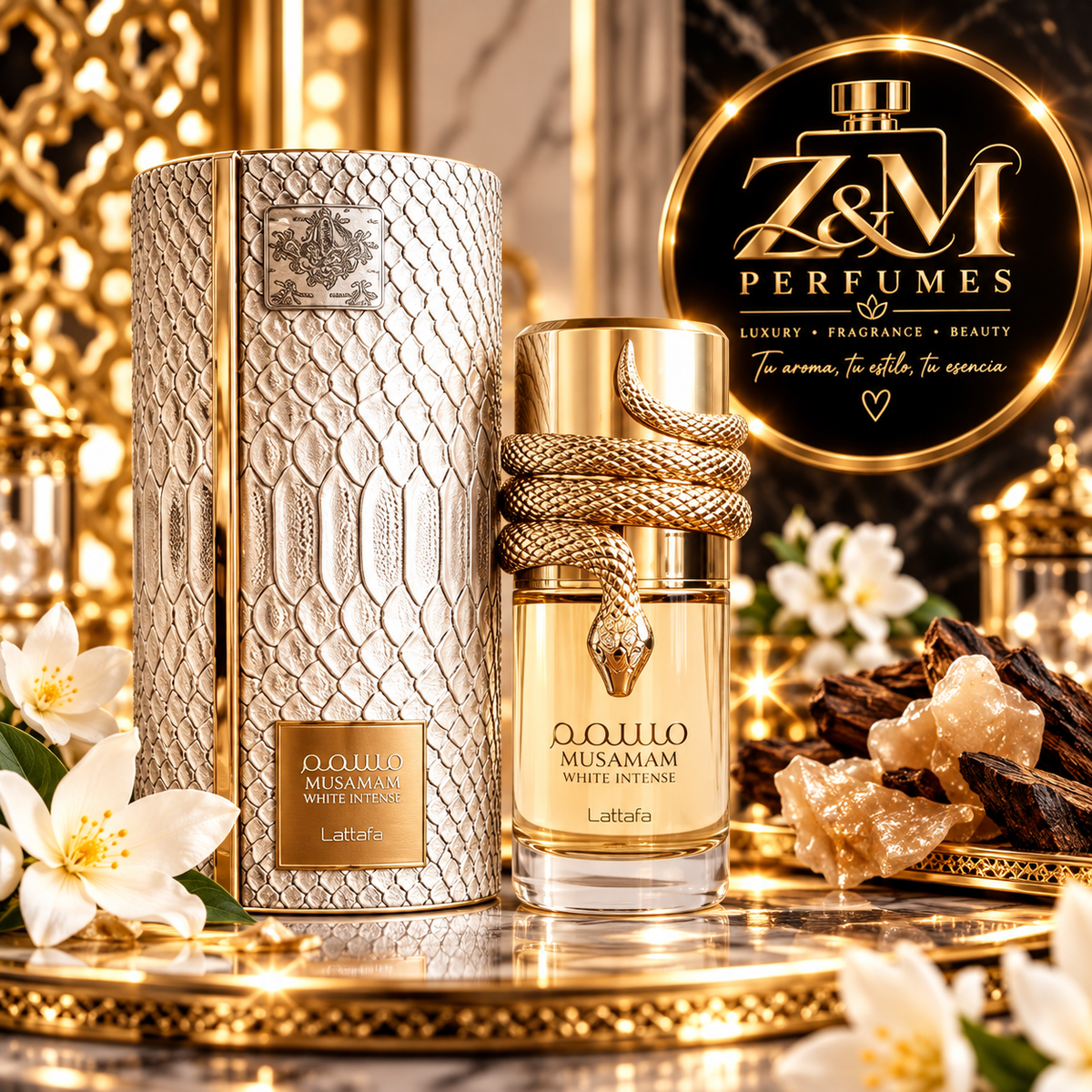 ✨ Lattafa Musamam White Intense — 3.4 oz / 100 ml