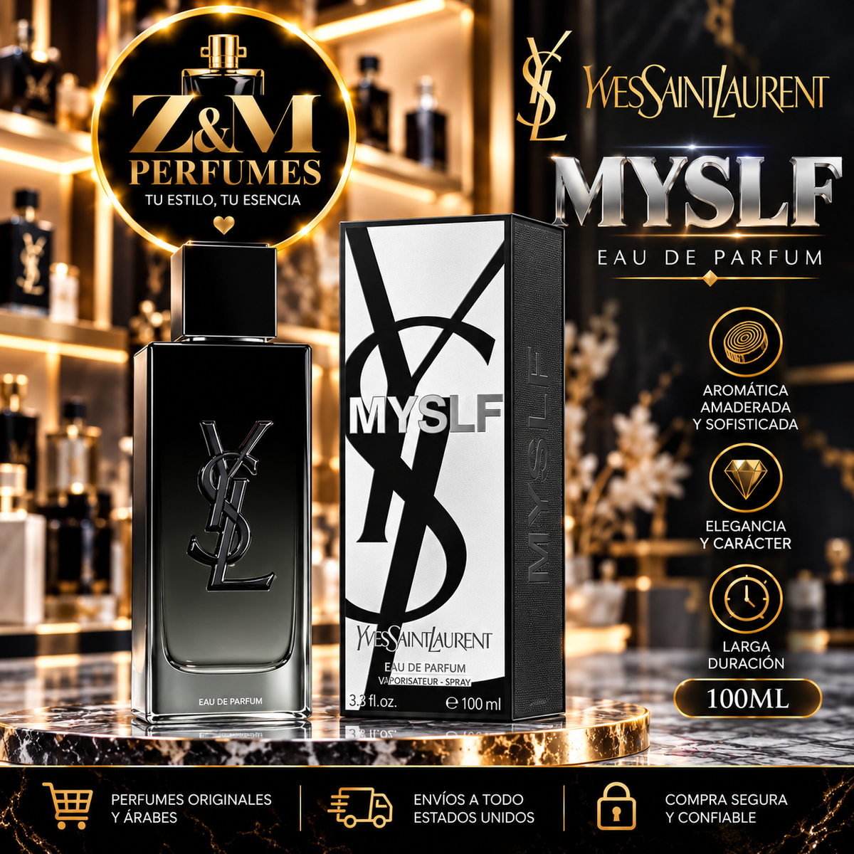 🖤 YVES SAINT LAURENT MYSLF EAU DE PARFUM 🖤