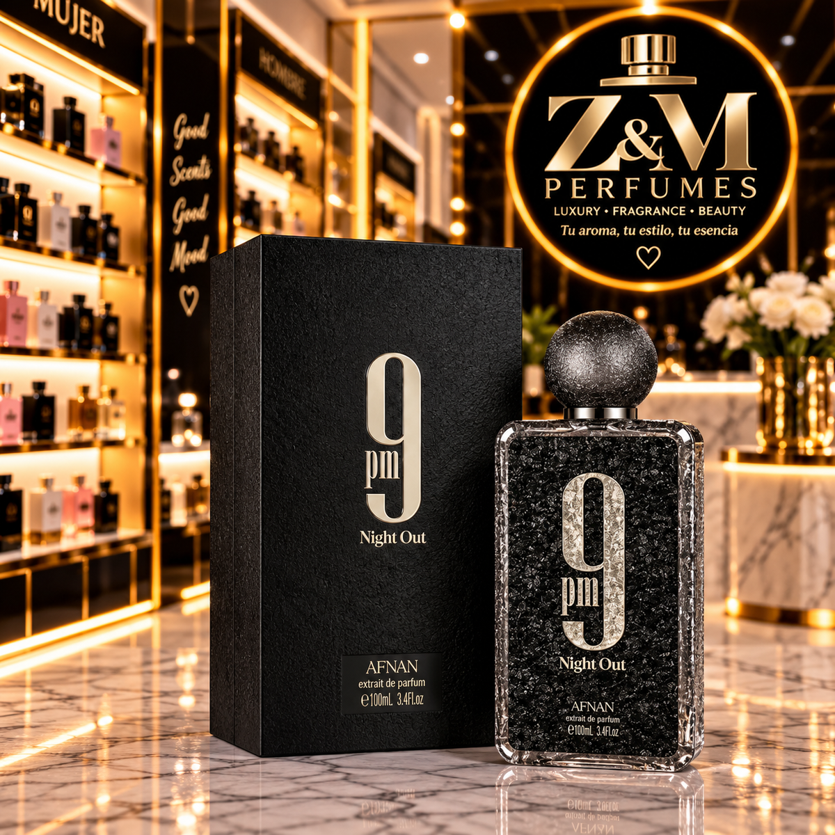Afnan 9 PM Night Out – 100 ml