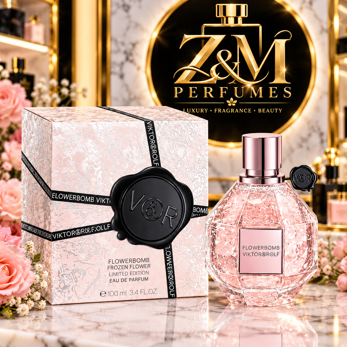 🌸 Flowerbomb Frozen Flower – Viktor & Rolf 🌸
