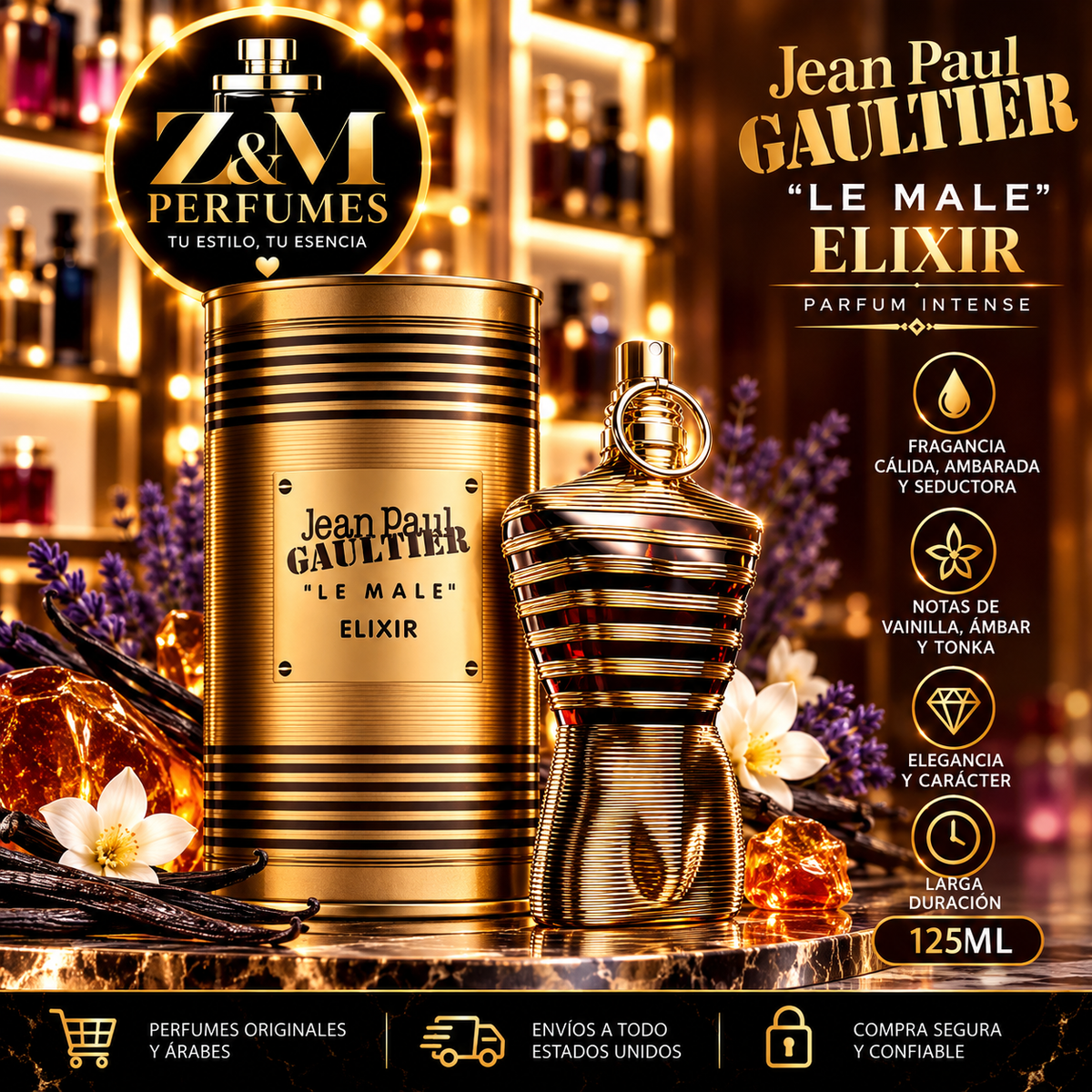 Le Male Elixir Absolu — 4.2 oz