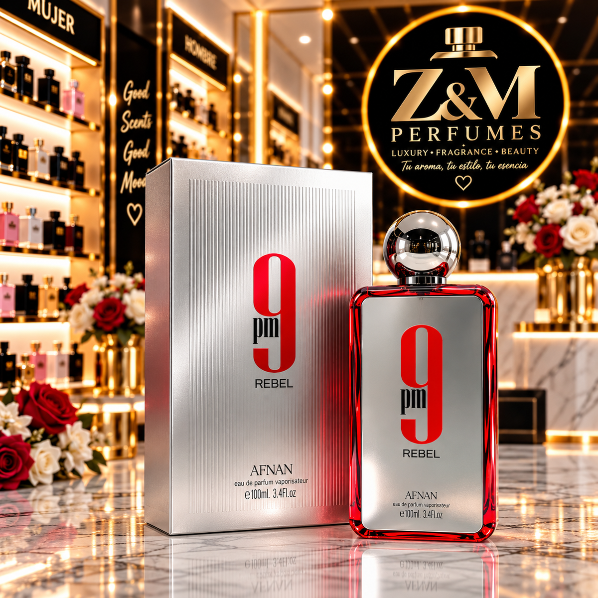 ❤️ Afnan 9 PM Rebel — 100 ml