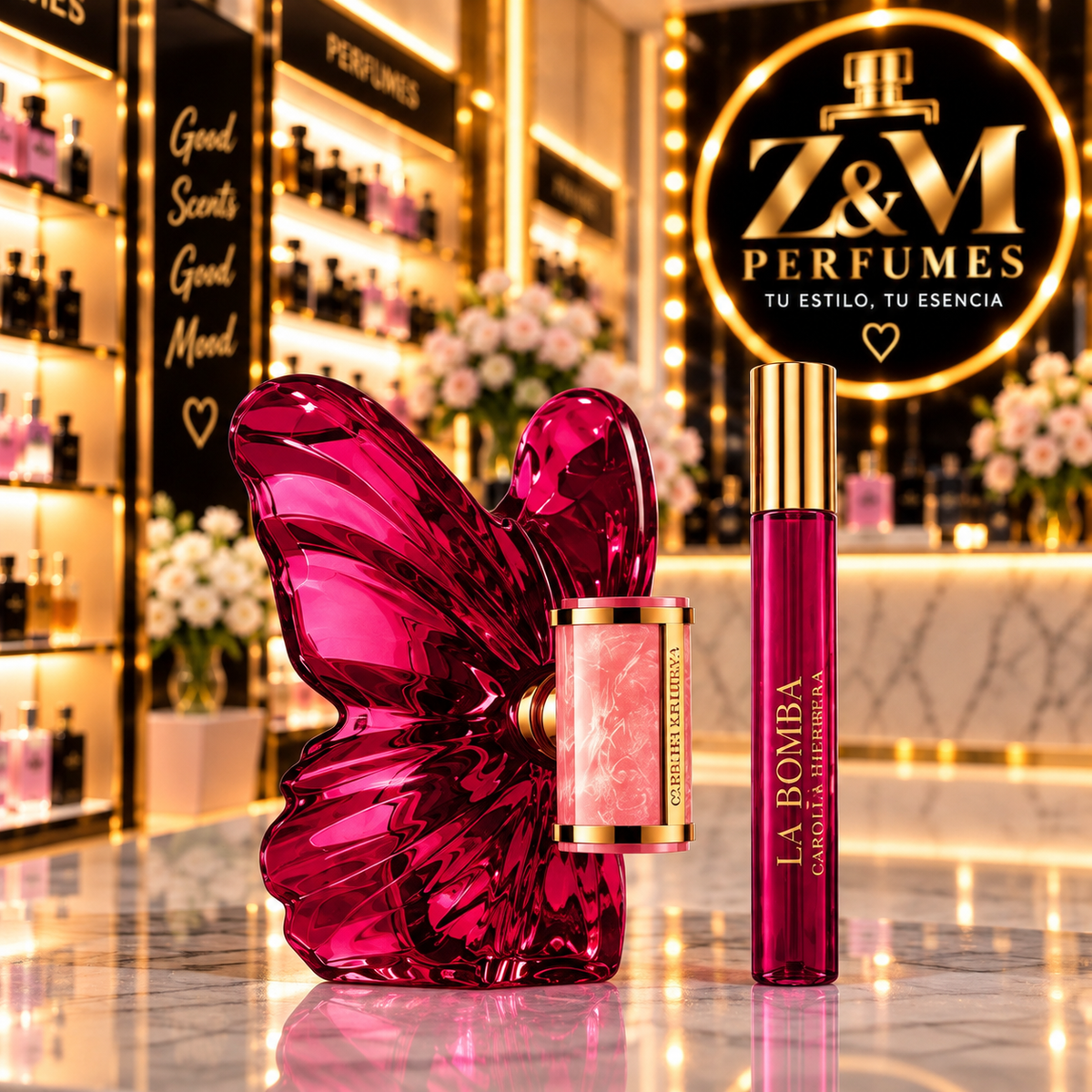 🌸 Carolina Herrera La Bomba Eau de Parfum — Set
