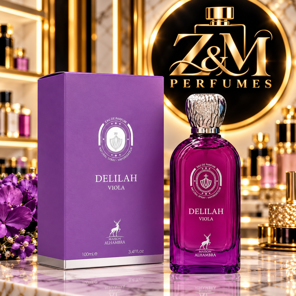 💜 Delilah Viola – Maison Alhambra 💜
✨ Eau de Parfum 3.4 oz / 100 ml