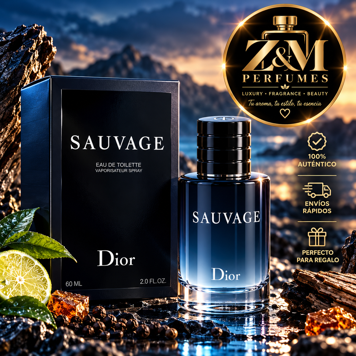 ✨ Dior Sauvage — Elegancia Masculina ✨