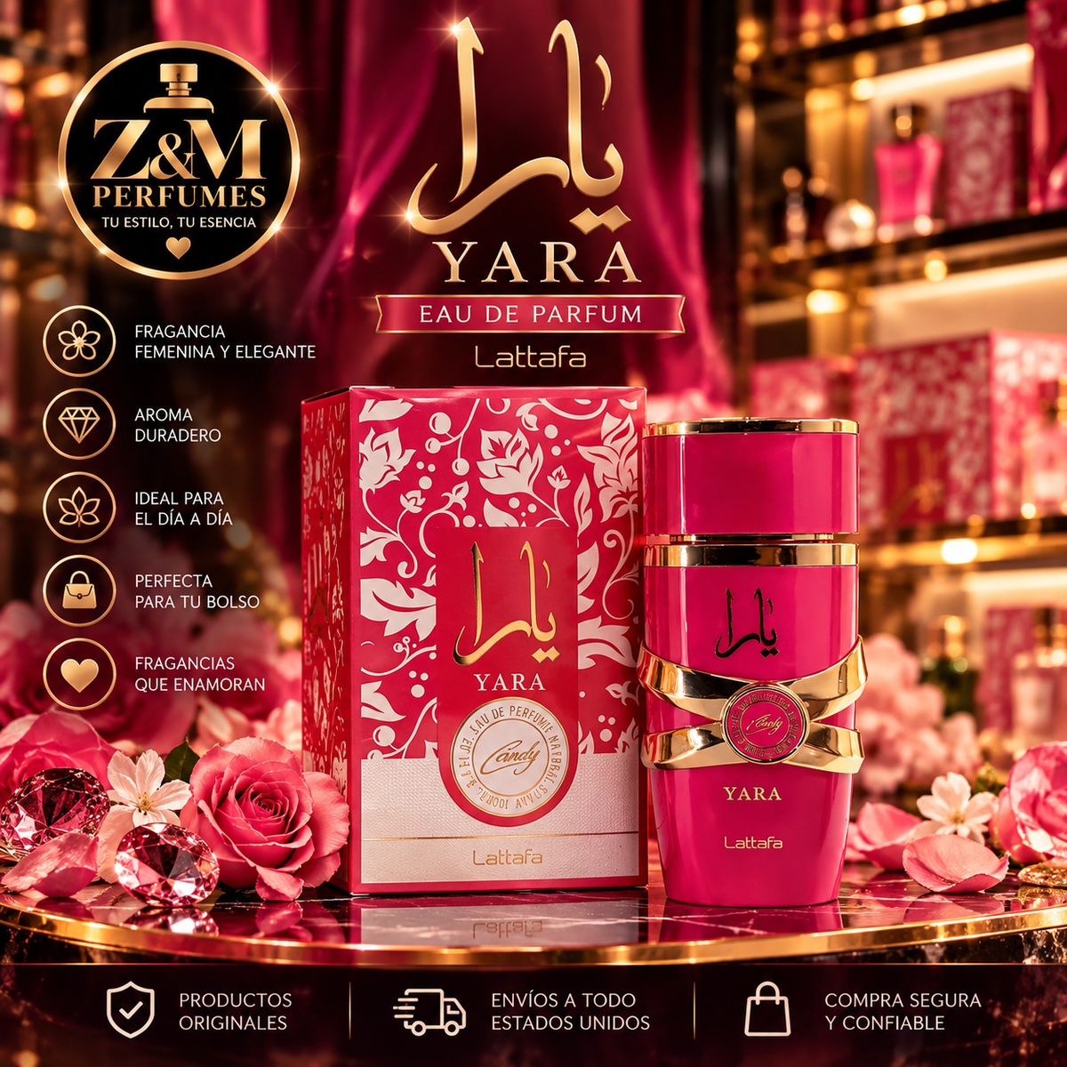 Yara Eau de Parfum – Lattafa