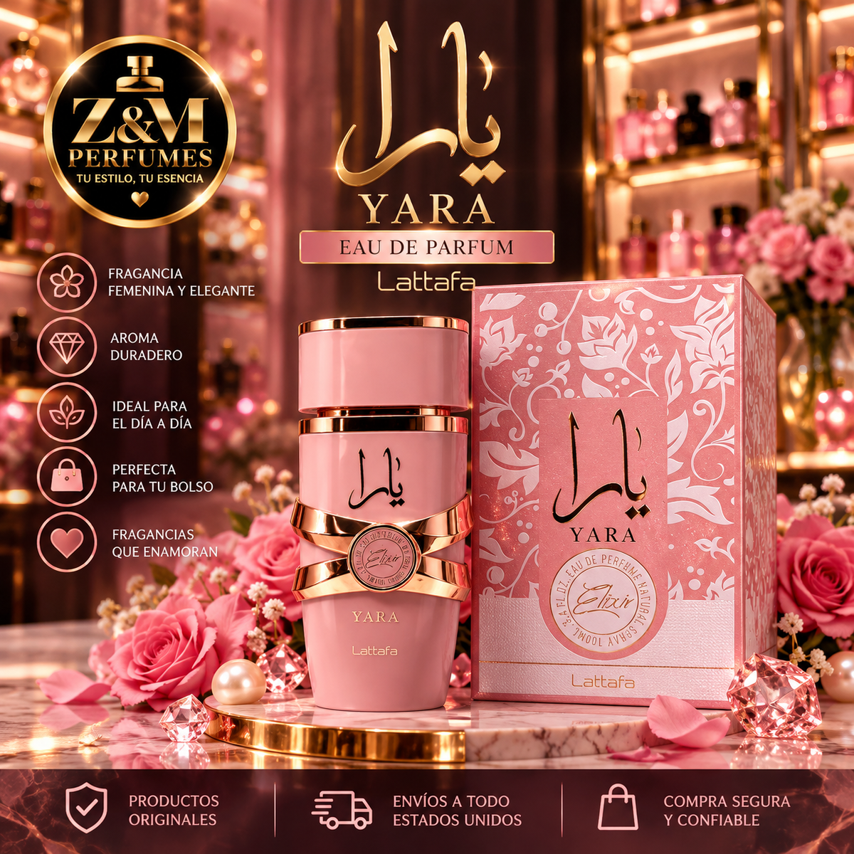 Yara Eau de Parfum – Lattafa