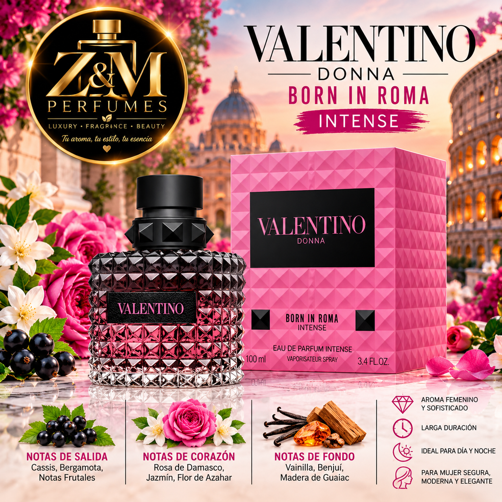 🌸 Valentino Born in Roma Intense Donna — 1.7 oz / 50 ml 🌸 Valentino Born in Roma Intense Donna — 3.4 oz / 100 ml