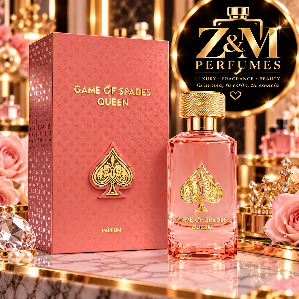🌸 Jo Milano Game of Spades Queen